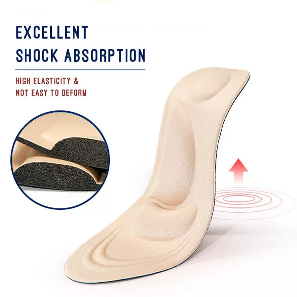 Orthopedic Insoles in 4D Memory Foam