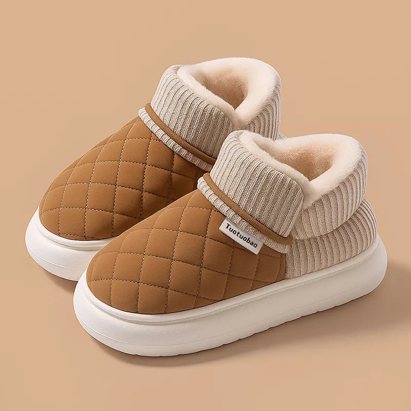 Ugg Winter Slippers in Plush with Thick Non-Slip Sole