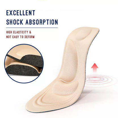 Orthopedic Insoles in 4D Memory Foam