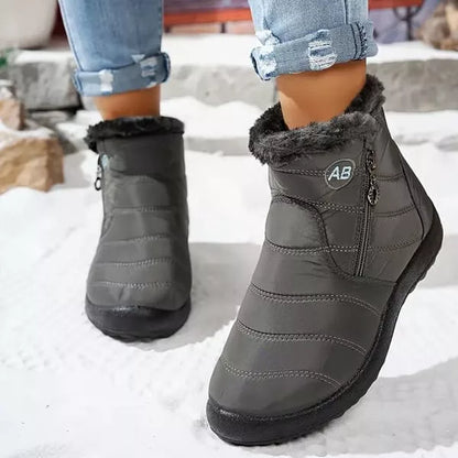 Soft Plush Winter Ankle Boots for Women