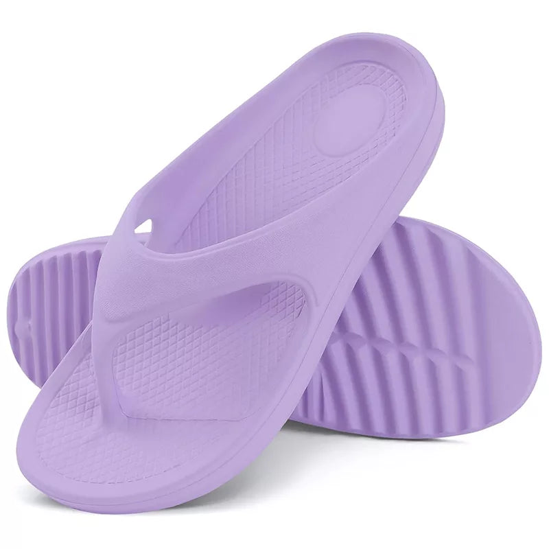 Men's orthopedic flip-flops with arch support