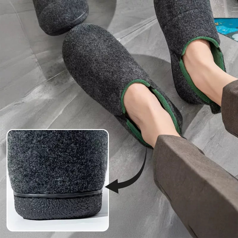 Warm cotton house slippers