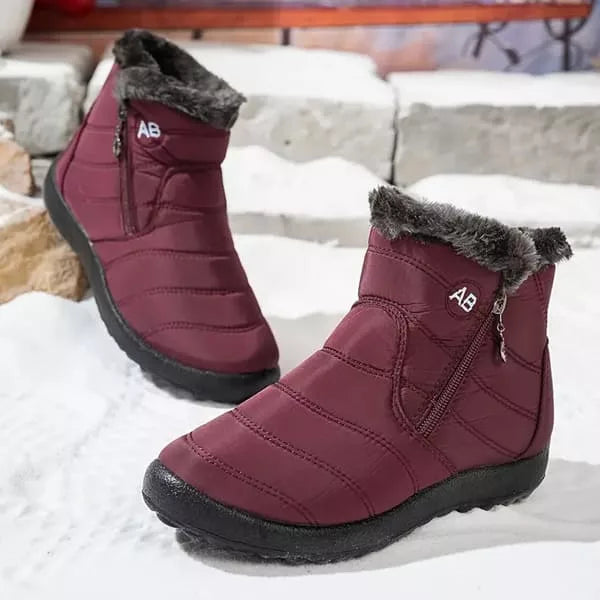 Soft Plush Winter Ankle Boots for Women