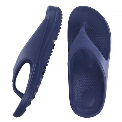 Men's orthopedic flip-flops with arch support