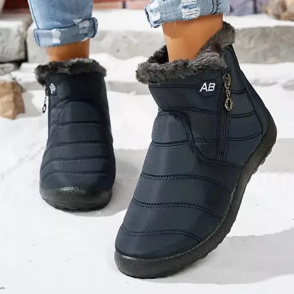 Soft Plush Winter Ankle Boots for Women
