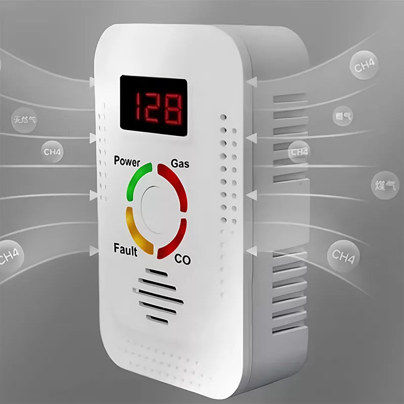 Gas Leak Sensor and Carbon Monoxide Detector
