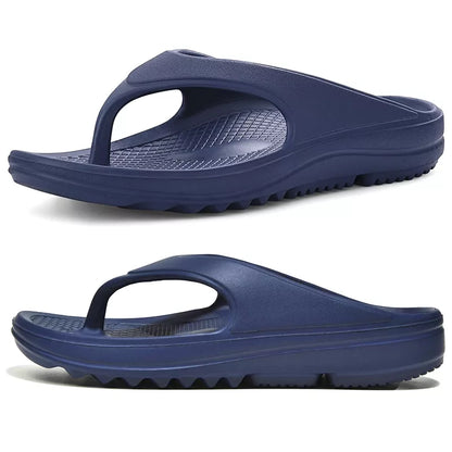 Men's orthopedic flip-flops with arch support