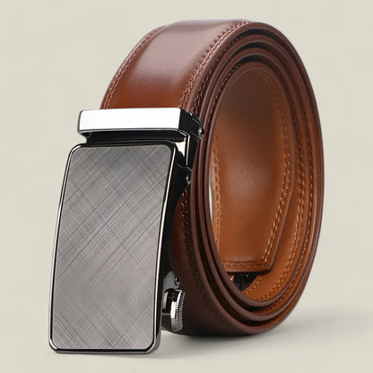 Cintura Uomo Elegante con Fibbia Automatica Ð Design Minimalista per Stile Versatile 2