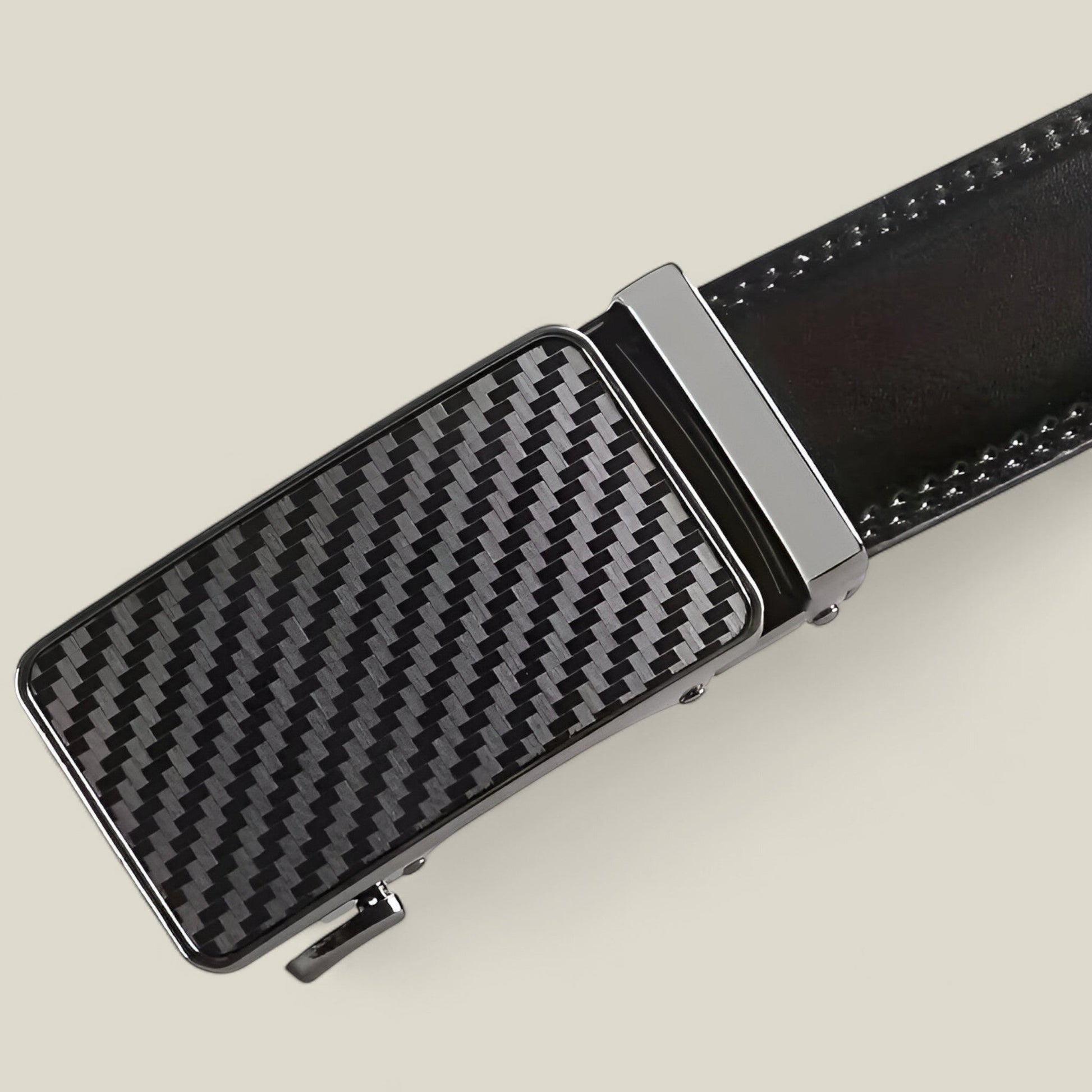 Cintura Uomo Elegante con Fibbia Automatica Ð Design Minimalista per Stile Versatile 5