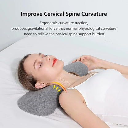 Ergonomic Cervical Pillow in Orthopedic Memory Foam for Side Sleeping