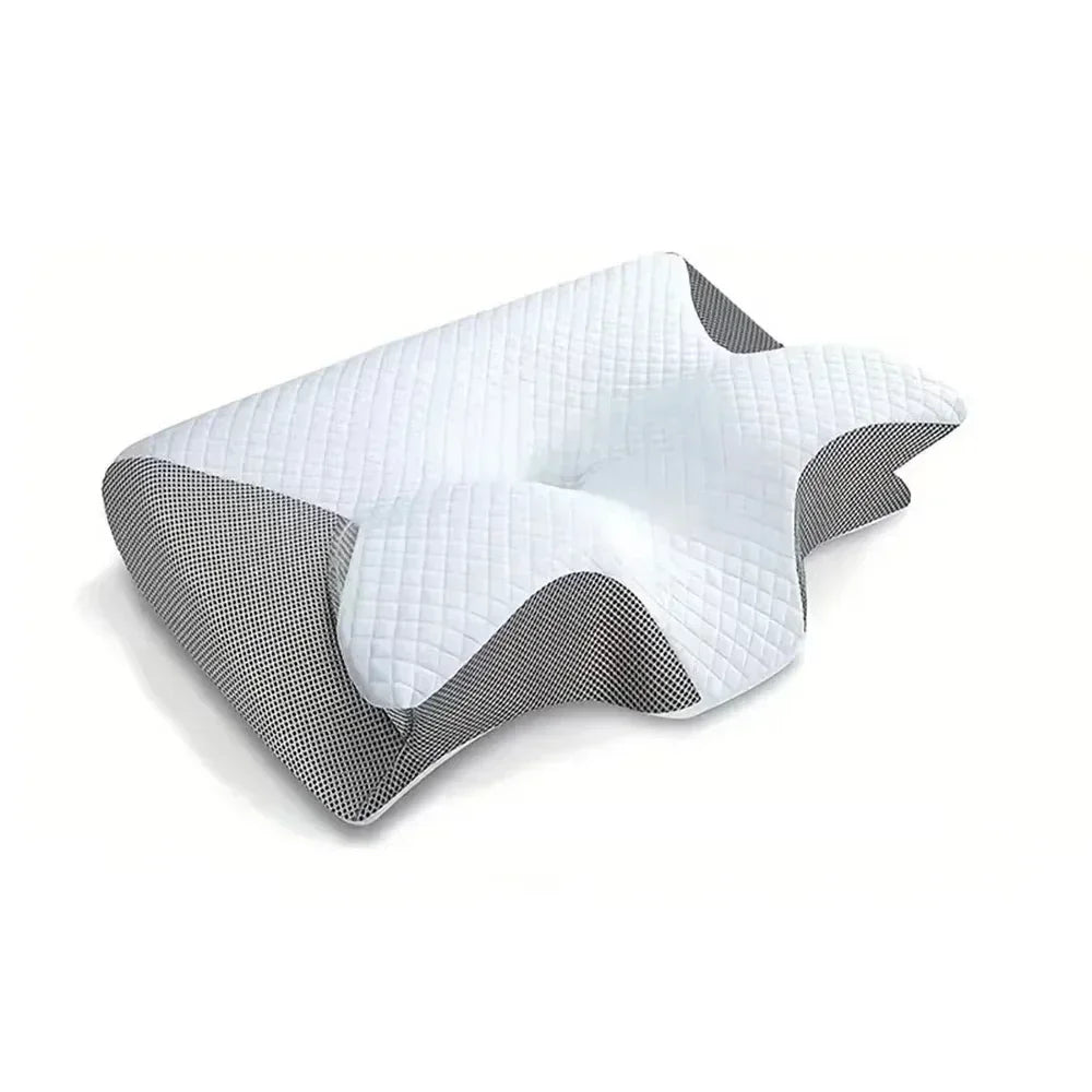 Ergonomic Orthopedic Cervical Pillow in Butterfly Shape Memory Foam