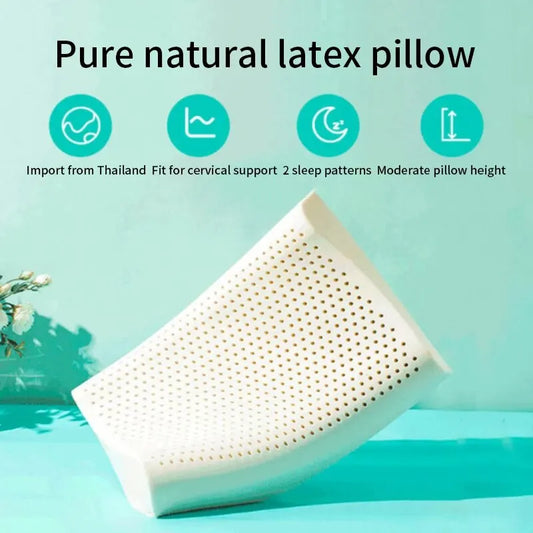 Orthopedic Cervical Pillow in Natural Latex with Memory Foam - Ideal Comfort and Support