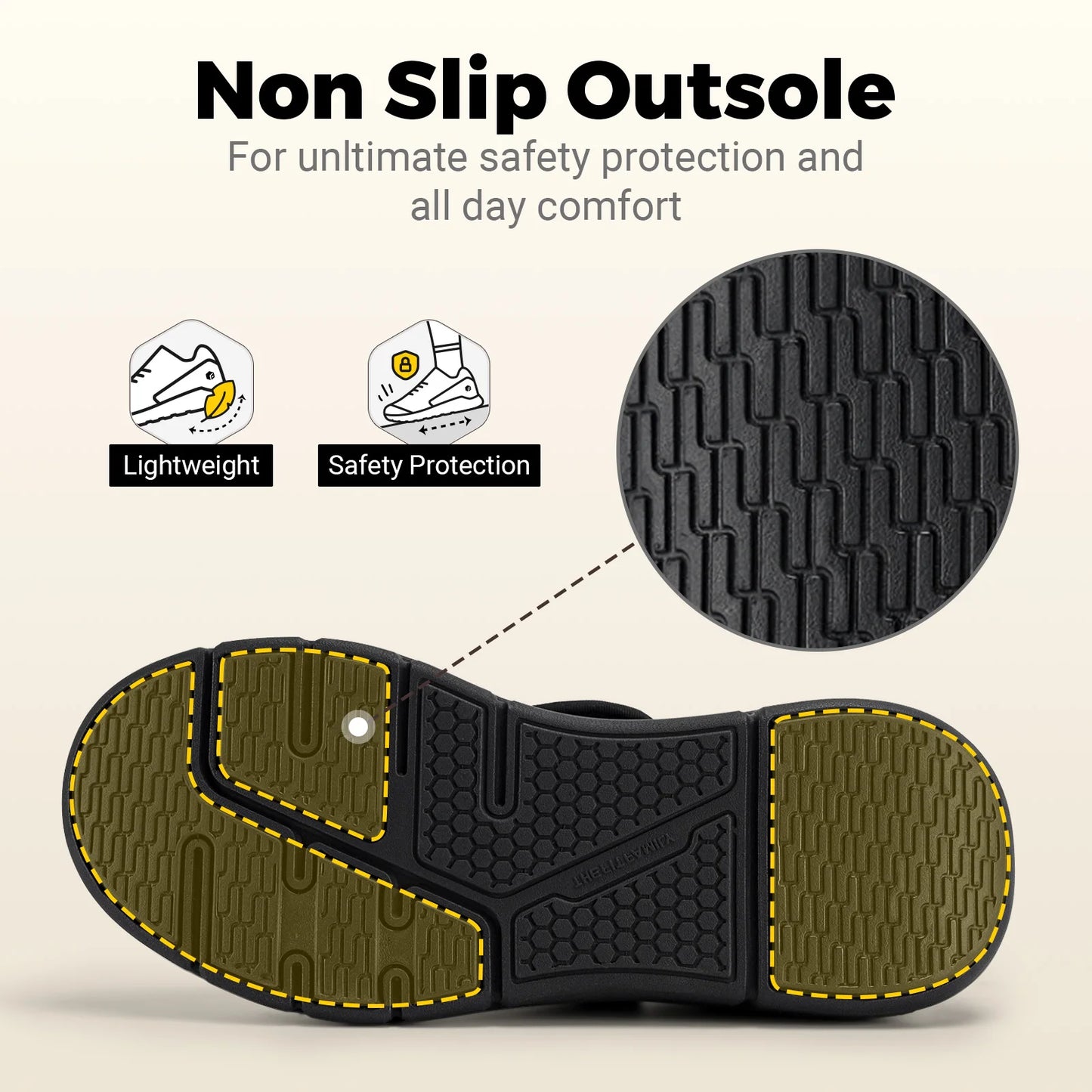 Men's Extra Wide Orthopedic Shoes with Comfort Orthopedic Insoles