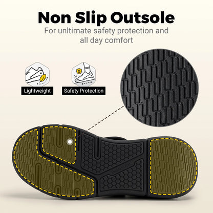 Men's Extra Wide Orthopedic Shoes with Comfort Orthopedic Insoles