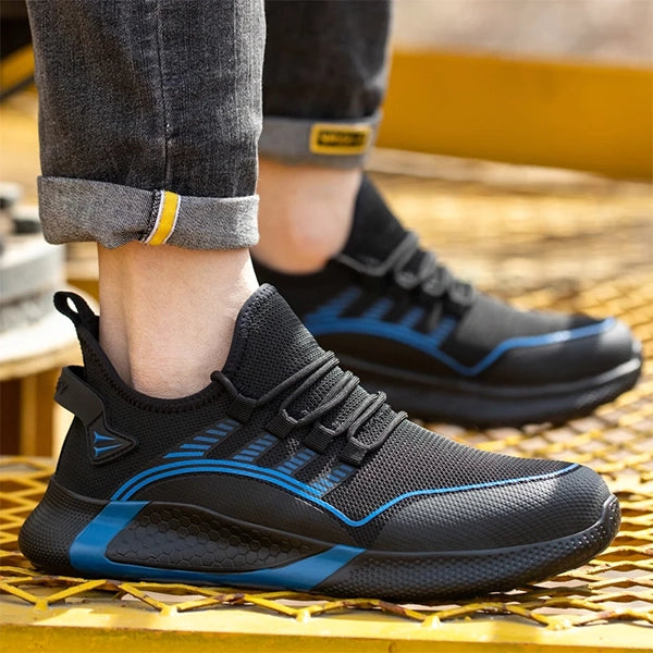 Lightweight and Breathable Work Shoes