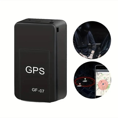 Compact Magnetic GPS Tracker for Car and Motorcycle - Real-Time Monitoring