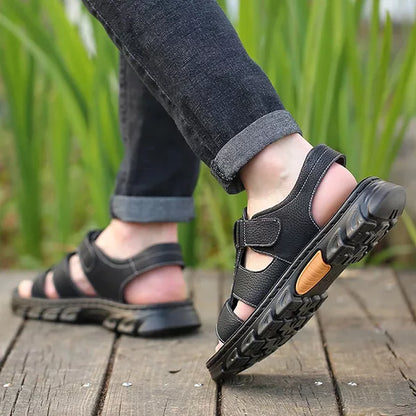 Men's Sandals with Thick Sole Casual Shoes