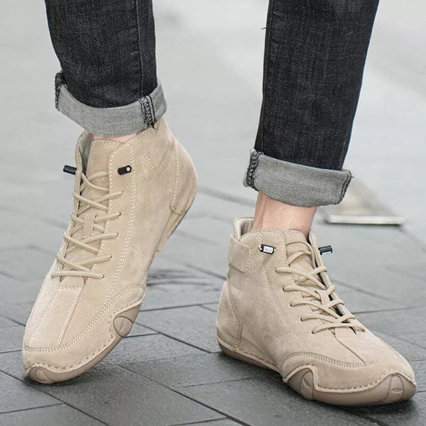 Men's Winter Ankle Boots, Waterproof Casual Shoes