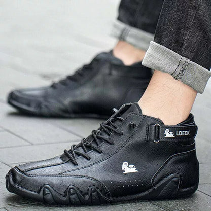 Men's Winter Ankle Boots, Waterproof Casual Shoes