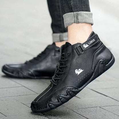Men's Winter Ankle Boots, Waterproof Casual Shoes