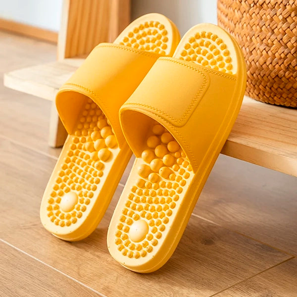 Slippers with Massaging Sole
