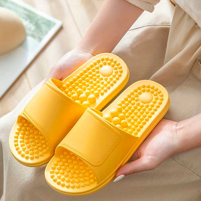 Slippers with Massaging Sole