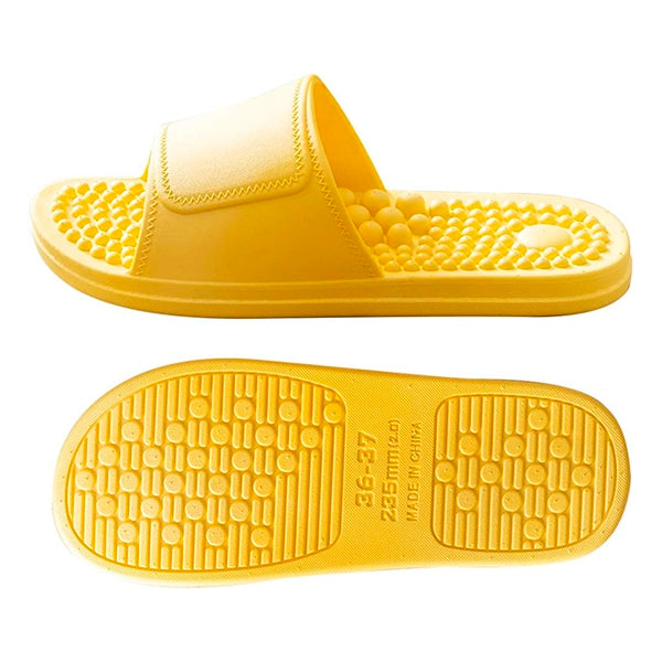 Slippers with Massaging Sole