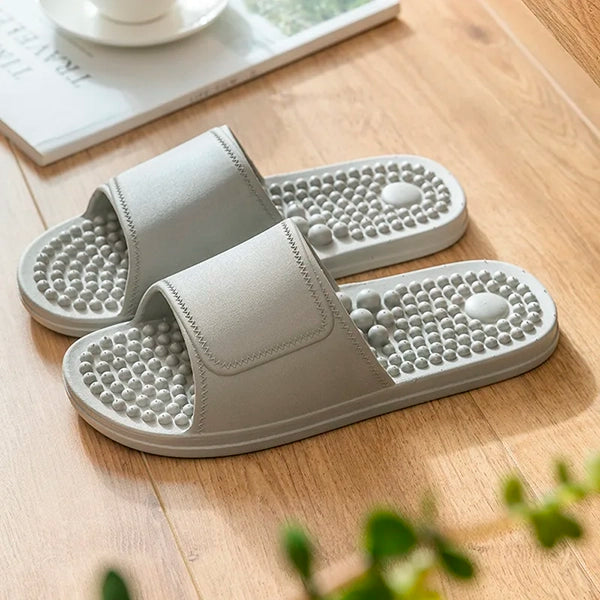 Slippers with Massaging Sole
