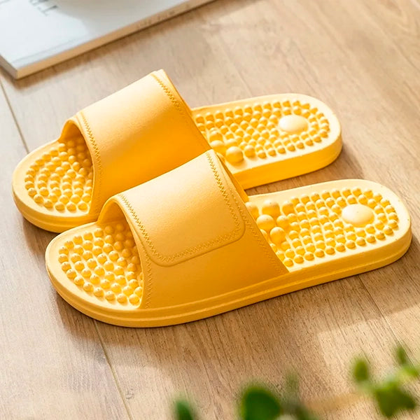 Slippers with Massaging Sole
