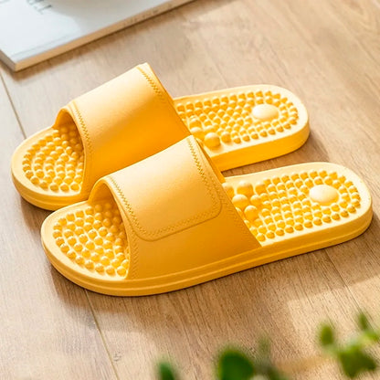 Slippers with Massaging Sole