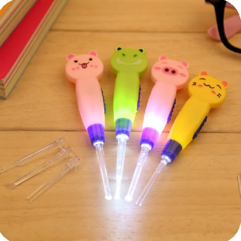 Ear Cleaner with LED Torch for Children - Fun and Safe Design