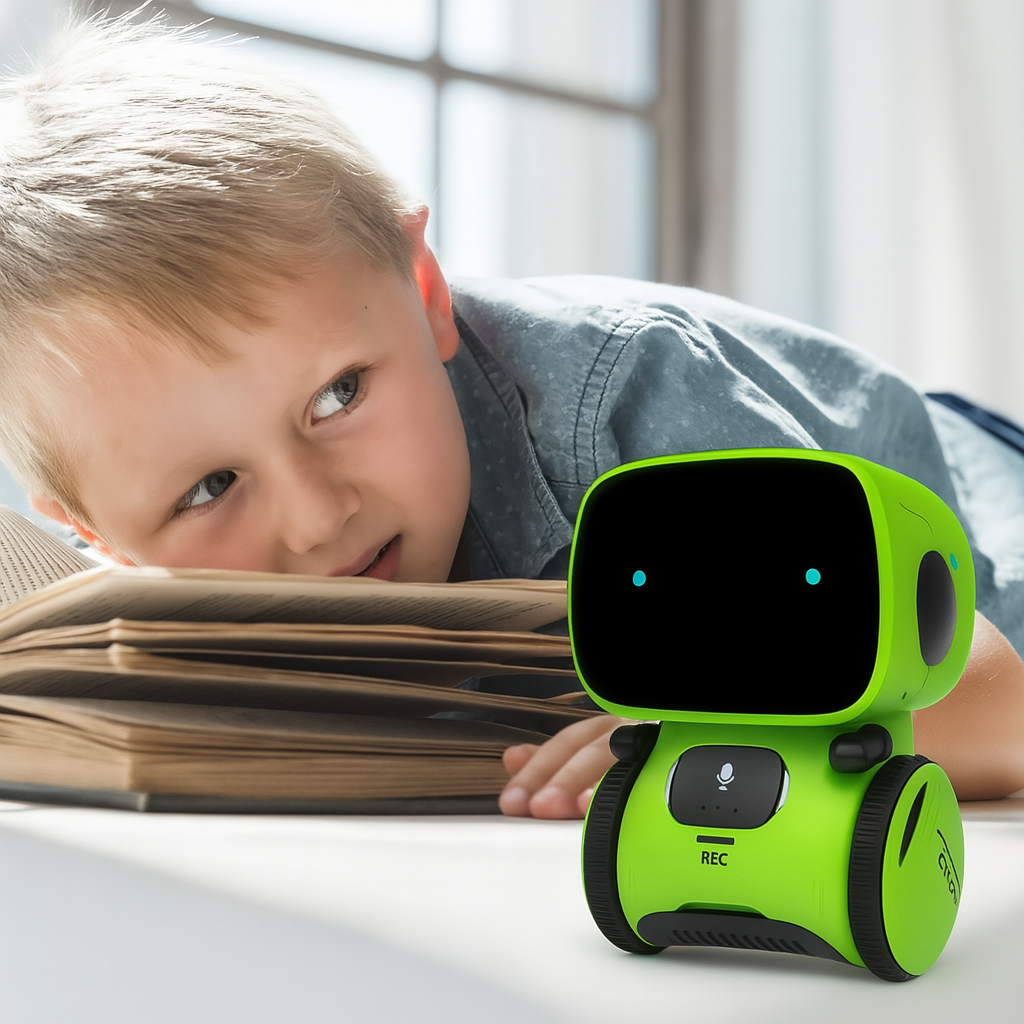 Robot Interattivo per Bambini | Giocattolo Parlante con Musica e Risposta ai Comandi Ð Apprendimento Divertente e Creativo 4