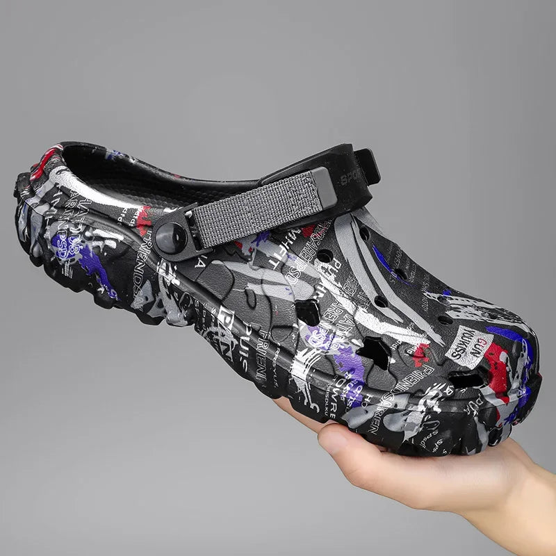 Men's Summer Sandals Comfortable Large Sizes 47, Lightweight and Breathable Design