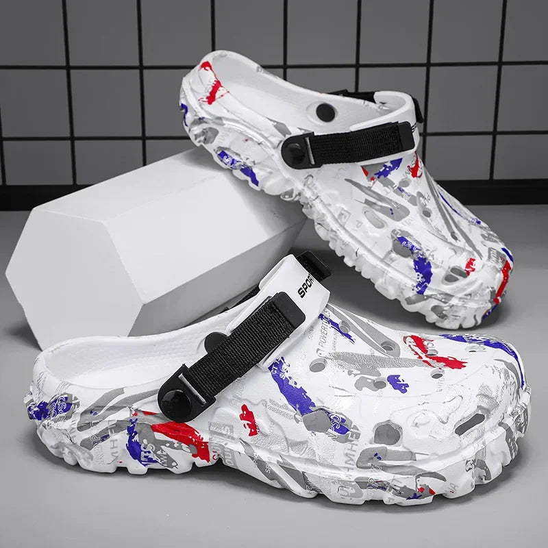 Men's Summer Sandals Comfortable Large Sizes 47, Lightweight and Breathable Design