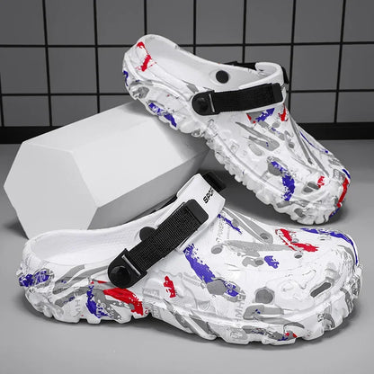 Men's Summer Sandals Comfortable Large Sizes 47, Lightweight and Breathable Design