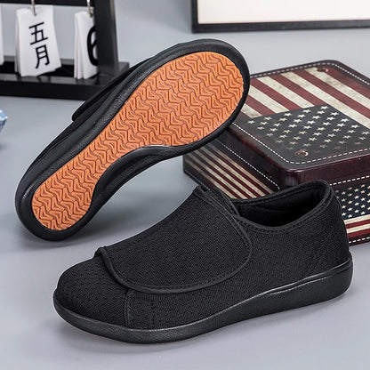 Light Orthopedic Shoes for Diabetics with Adjustable Closure and High Arch Support