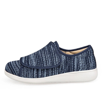 Light Orthopedic Shoes for Diabetics with Adjustable Closure and High Arch Support