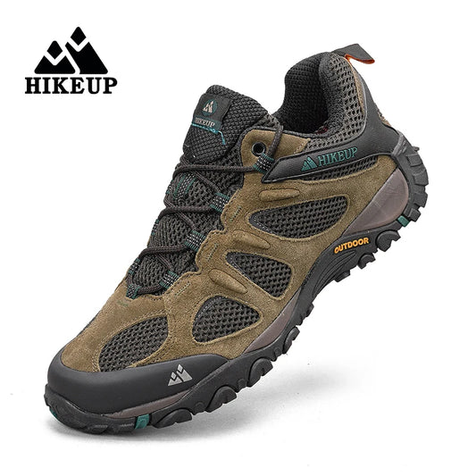 Men's Trekking Shoes Non-Slip and Breathable HIKEUP - Comfort and Durability