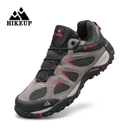 Men's Trekking Shoes Non-Slip and Breathable HIKEUP - Comfort and Durability