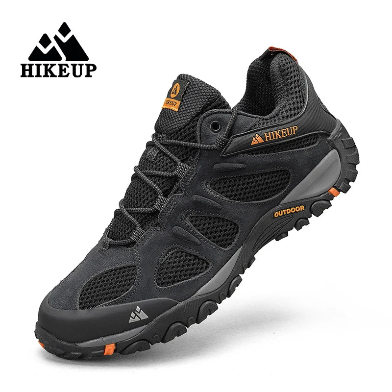 Men's Trekking Shoes Non-Slip and Breathable HIKEUP - Comfort and Durability