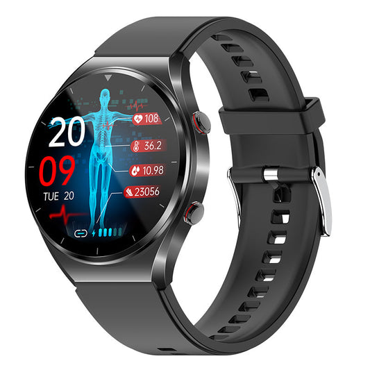 Smartwatch KL09 | Monitoraggio della Salute con ECG e Glicemia Ð Impermeabile IP67 per Benessere Quotidiano 0