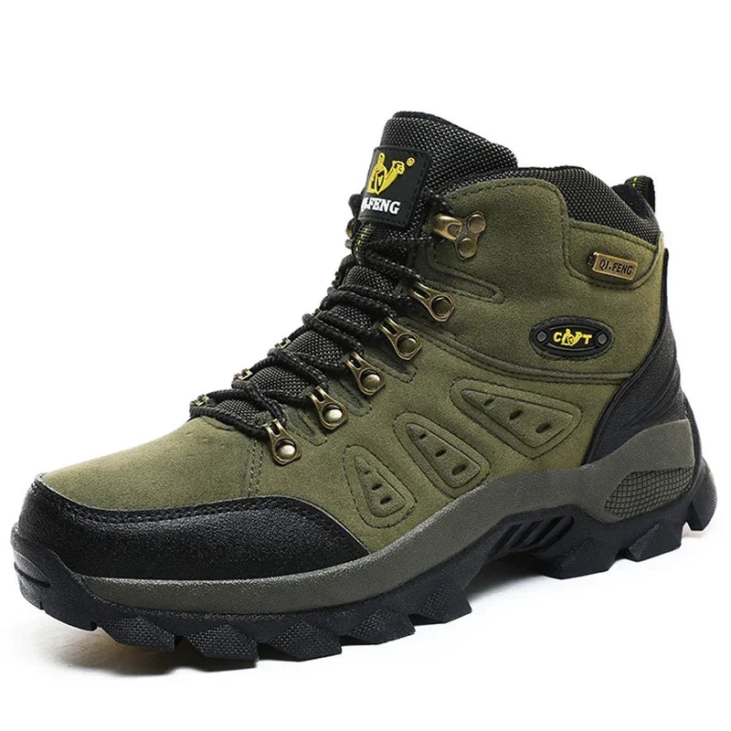 High Adventure Unisex Sneakers with Durable Grip and Non-Slip Laces for Trekking