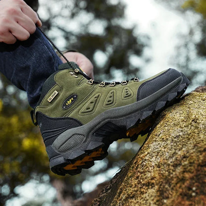 High Adventure Unisex Sneakers with Durable Grip and Non-Slip Laces for Trekking