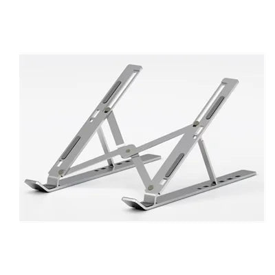 Foldable Aluminum Laptop Stand - Ergonomic and Ventilated Design