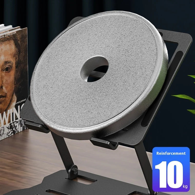 Foldable Laptop Stand - Adjustable and Portable Support for Laptops