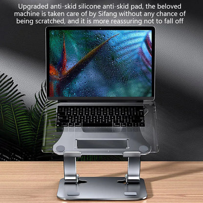 Adjustable Aluminum Alloy Tablet Stand - Foldable and Portable