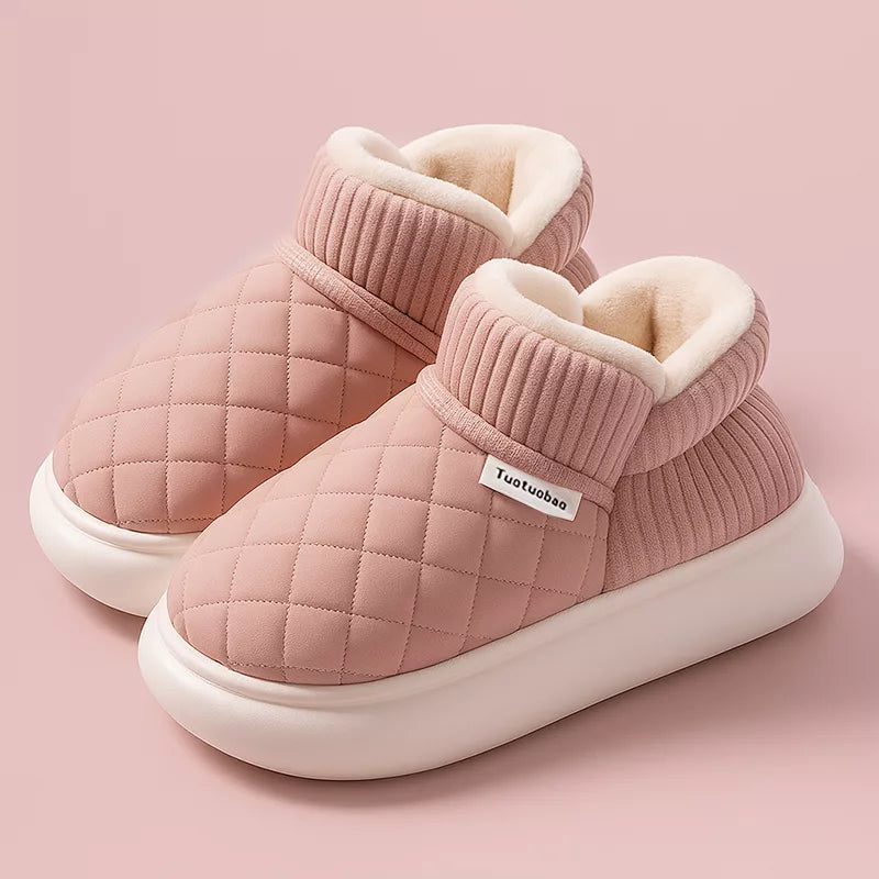 Ugg Winter Slippers in Plush with Thick Non-Slip Sole