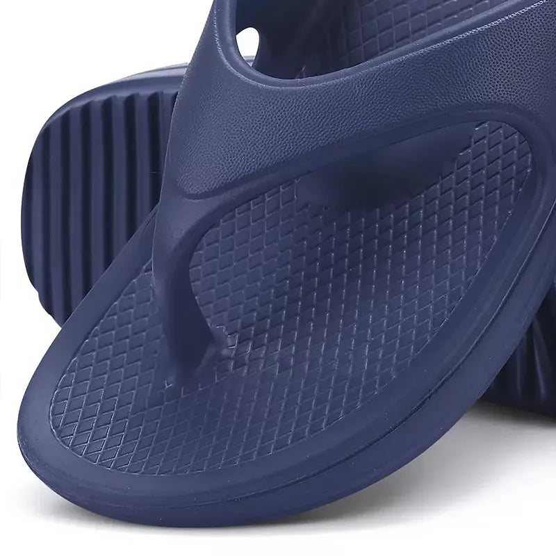 Men's orthopedic flip-flops with arch support