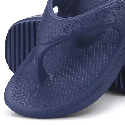 Men's orthopedic flip-flops with arch support