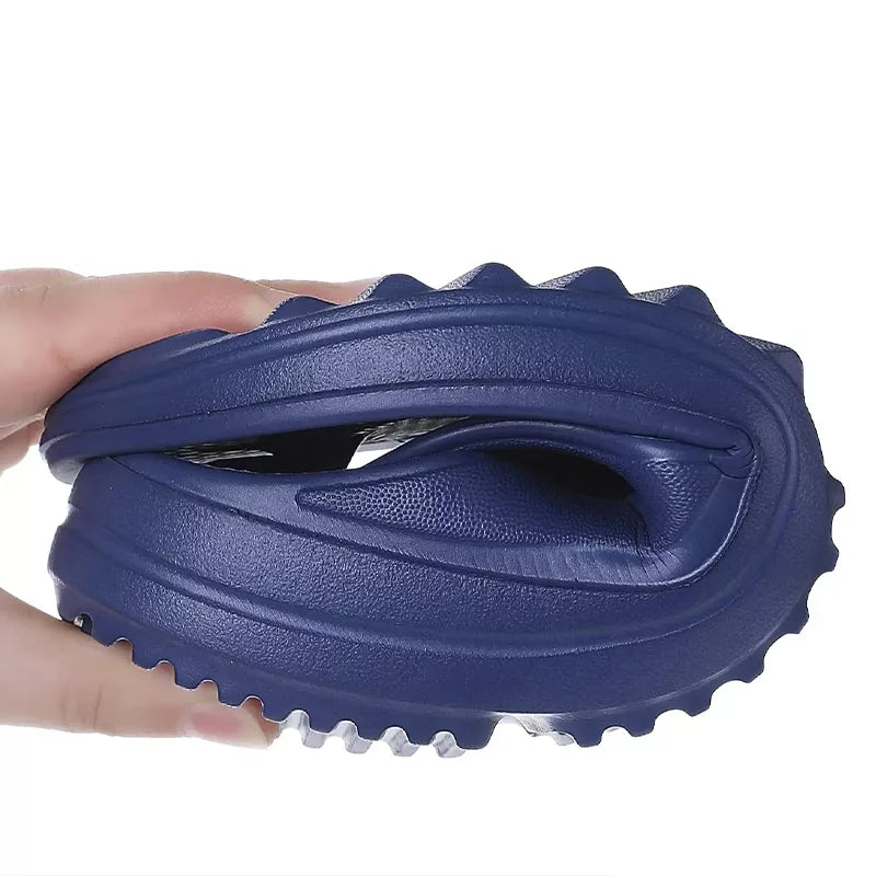 Men's orthopedic flip-flops with arch support